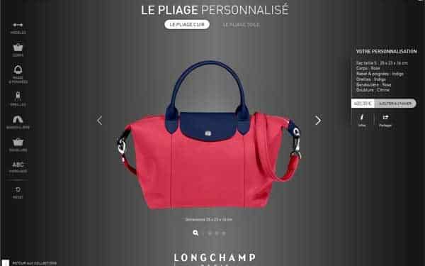 Longchamp connecte ses boutiques
