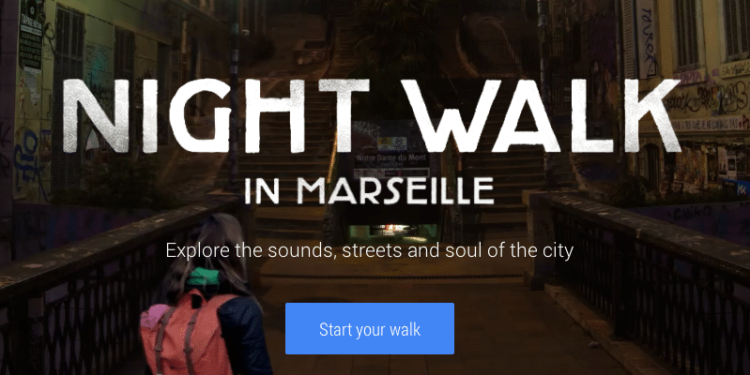 Night Walk in Marseille : quand Google se balade sur le Cours Julien