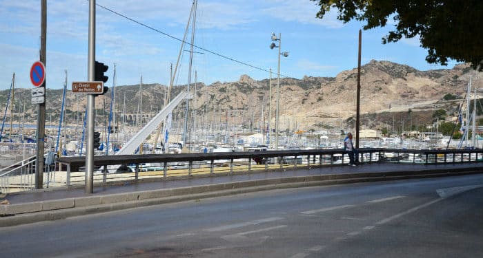 course-poursuite à l'Estaque