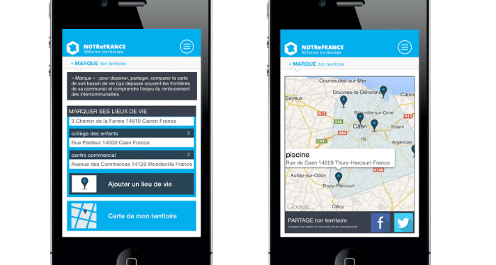 [Vu sur le net] Une application mobile pour tout comprendre de la réforme territoriale