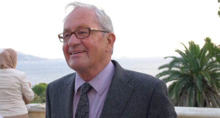 Bernard Morel sur la terrasse de la Villa Valmer (Crédit : archives Gomet'/JFE)