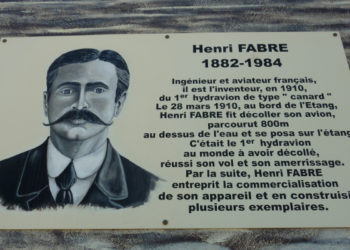 [Diapo sonore] Hommage rendu à Henri Fabre par La Mède et Marignane