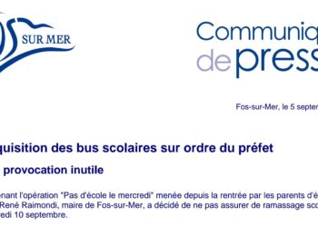 Rythmes scolaires : le maire de Fos dénonce un « coup de force » du préfet