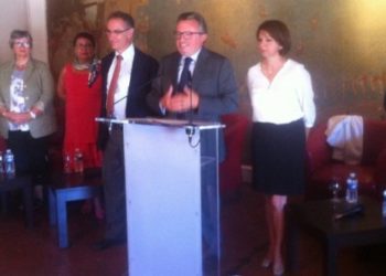 Jean-Noël Guérini présente sa liste autonome du PS pour les sénatoriales