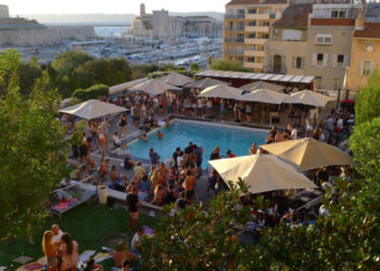 Soirée roof top au Radisson