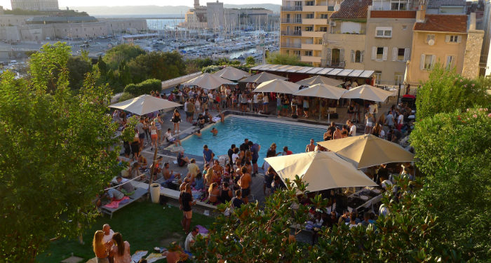 Soirée roof top au Radisson