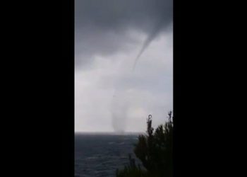 [Vu sur le net] Une "tornade" en mer au large de Carry-le-Rouet