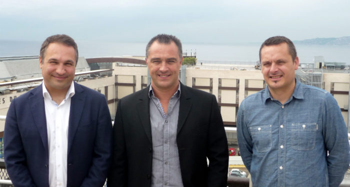 Ils ont choisi de s'implanter dans la métropole : Guelor Ezikian (directeur général Altyce), Franck Reynal (gérant Tajima Europe) et Cedric Meissel (directeur régional Sud Citadium). (Photo M-J. C)