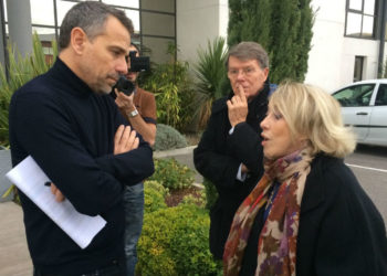 Frédéric Chevalier avec Axelle Lemaire