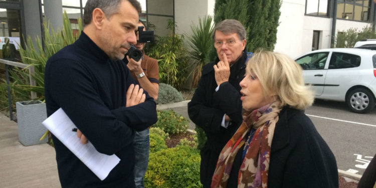 Frédéric Chevalier avec Axelle Lemaire