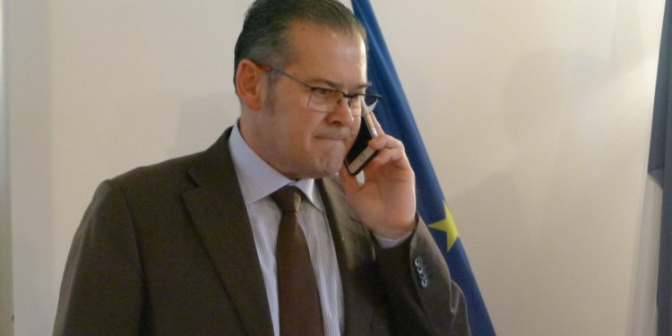 Pour Bruno Gilles, l'heure est aux discussions tous azimuts (Image archives Gomet')