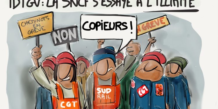 [Dessin] L'actualité vue par Flob' : la nouvelle offre de la SNCF