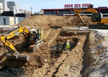 [L’image] Des fouilles archéologiques sur l'ancien Dock des suds