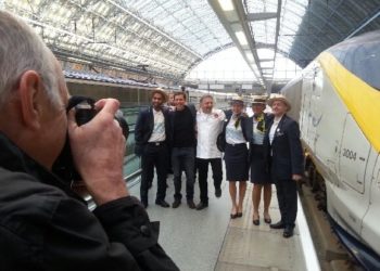 Suivez en direct Eurostar de Londres à Marseille avec #salutsunshine !