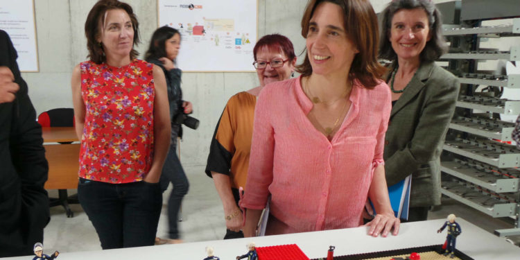 Sophie Camard (EELV) en visite à Bouc-Bel-Air pour défendre l’économie circulaire