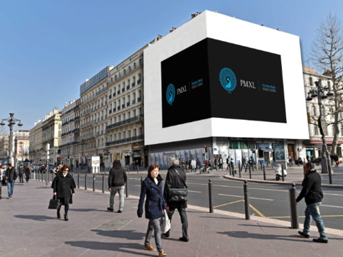PMXL gère 320² d’affichage sur la Canebière