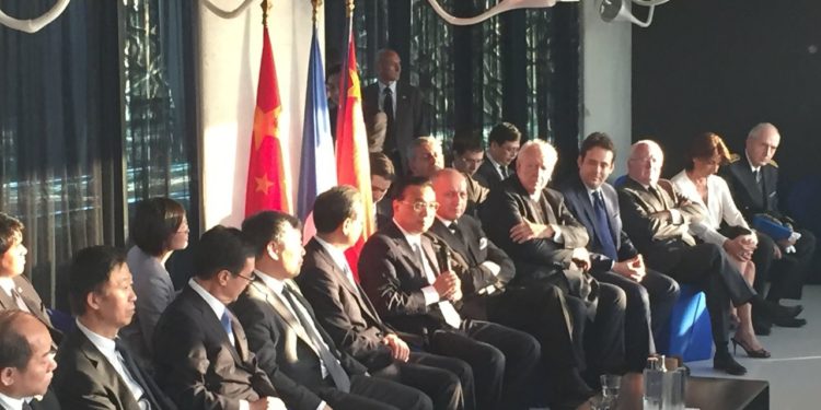 Tapis rouge pour le Premier ministre chinois, Li Keqiang, en visite en Provence