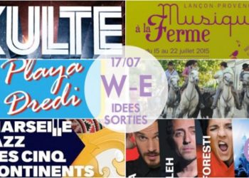 5 bonnes idées de sorties pour le week-end !