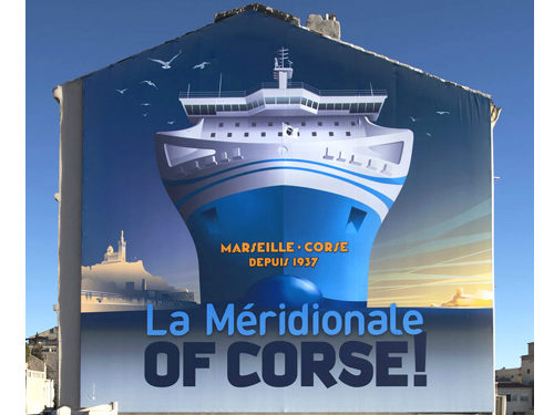 Libertad! pour la Méridionale sur le mur Zidane