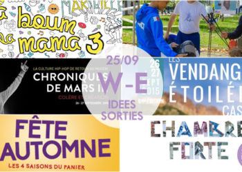 6 bonnes idées de sorties pour le week-end !