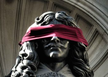 Molière yeux bandés