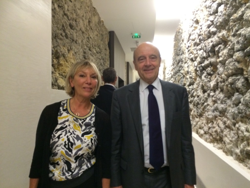 Alain Juppé et Danièle Prieur