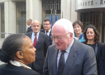 A la Région, des anciens détenus trinquent avec Christiane Taubira