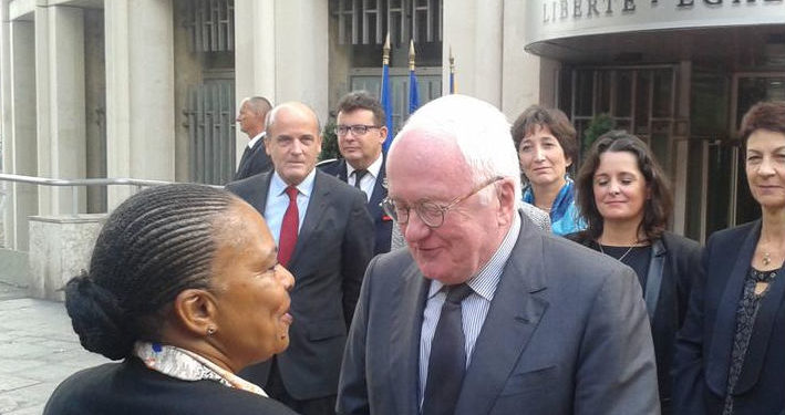 A la Région, des anciens détenus trinquent avec Christiane Taubira