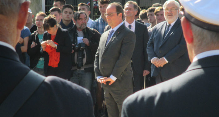 Au Camp des Milles François Hollande annonce une lutte plus forte contre le racisme