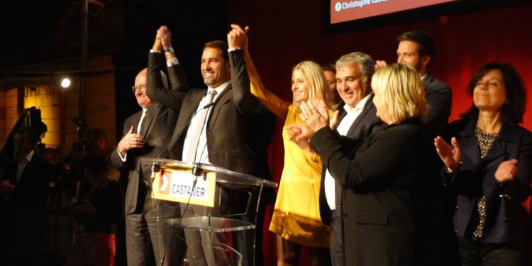 Christophe Castaner (En Marche!) de retour à Maseille au Dock des suds