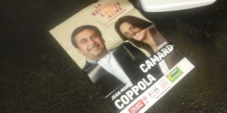 Le premier tour des élections régionales Paca en images