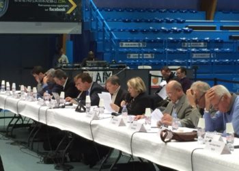 Réunion du conseil de l’ex-Communauté du pays d’Aix pour marquer son opposition à la métropole