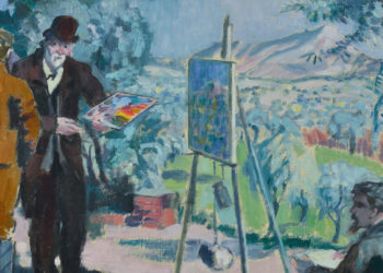 Maurice Denis, La Visite à Cézanne, 1906