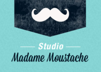 Madame Moustache affiche l’aéroport de Perpignan
