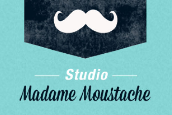 Madame Moustache affiche l’aéroport de Perpignan