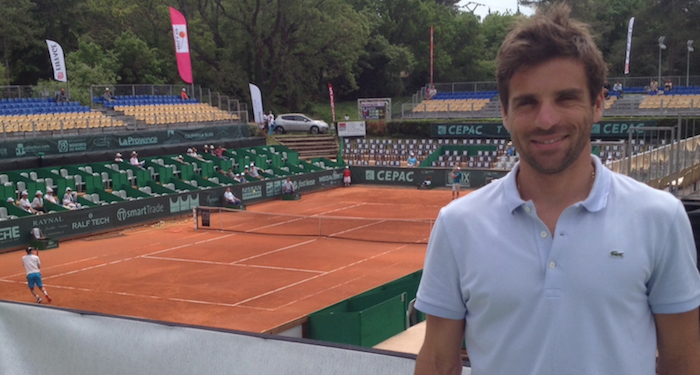 Open du Pays d’Aix : troisième set gagnant pour Arnaud Clément