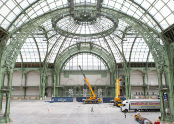 Les conteneurs de CMA-CGM, vedettes de l’expo Monumenta 2016 au Grand-Palais