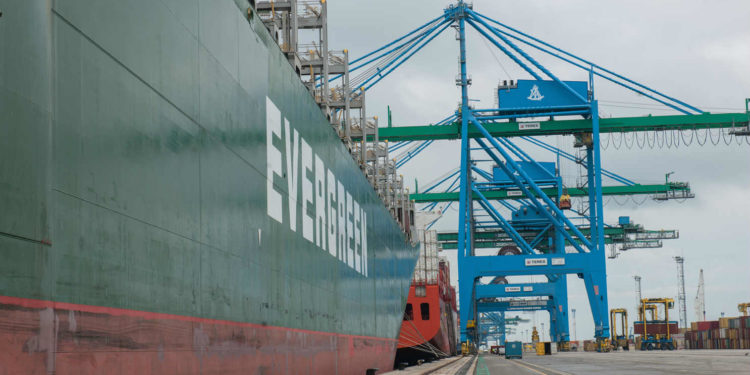 Evergreen Marseille fos GPMM