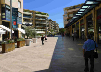 Les allées provençales à Aix (Crédit Archives Gomet')