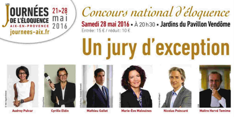 jury journées de l'éloquence