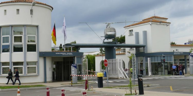 L'entrée du site d'Airbus Helicopters à Marignane (archives).
