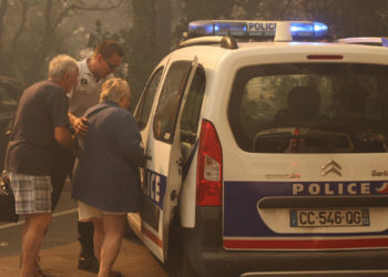 police evacuation vitrolles