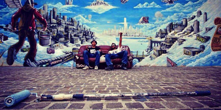 street art panier