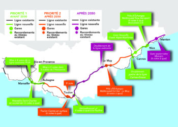 Ligne nouvelle Marseille-Nice : une première tranche soumise à la concertation publique