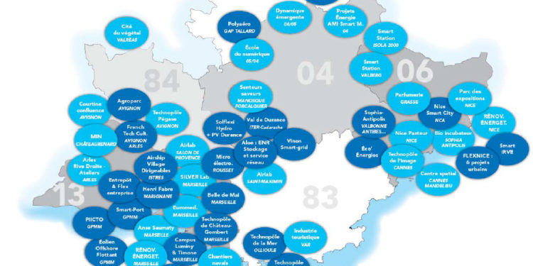 La synthèse et les 12 fiches des Opérations d’intérêt général de la Région Paca
