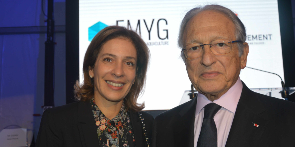 Tanya Saadé Zeeny et Jacques Saadé, dirigeants de CMA-CGM