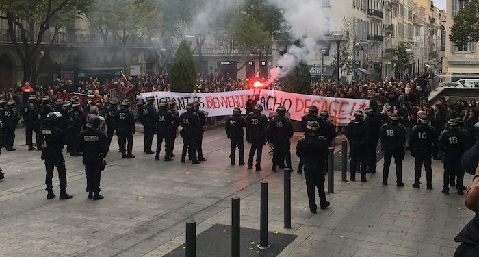 migrants manifestation marseille