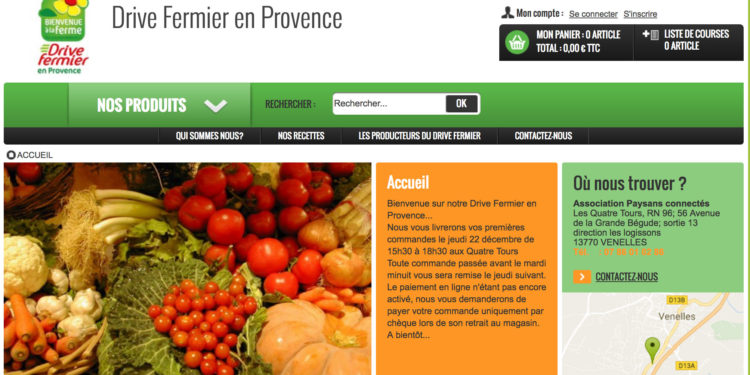 Commerce : le premier « drive fermier » du département à Venelles