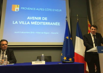 Villa Méditerranée : Christian Estrosi choisit le projet de réplique de la grotte Cosquer en 2016 (Crédit archives Gomet')