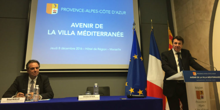 Villa Méditerranée : Christian Estrosi choisit le projet de réplique de la grotte Cosquer en 2016 (Crédit archives Gomet')